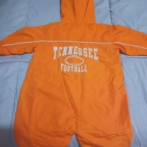 University of Tennessee Zip Up Onesie with Hood
